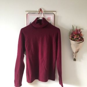 White and Warren 100% Cashmere Turtle Neck Sweater
